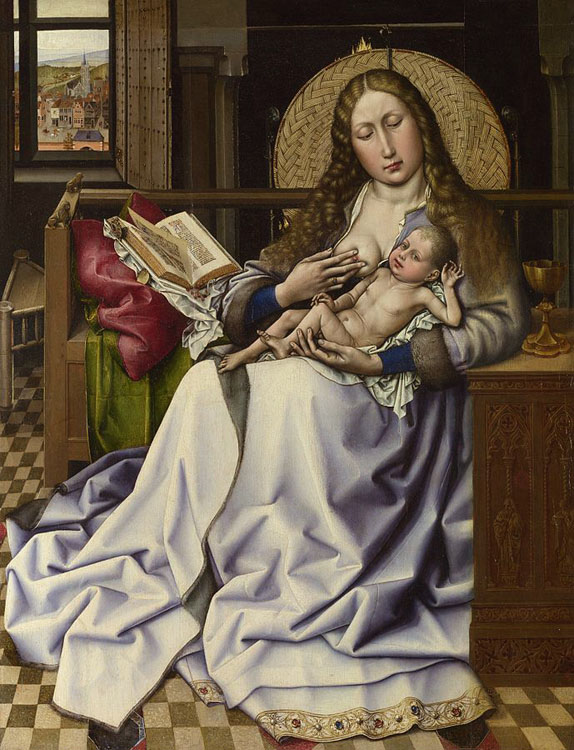 The Virgin and Child before a Fire-screen (nn03)